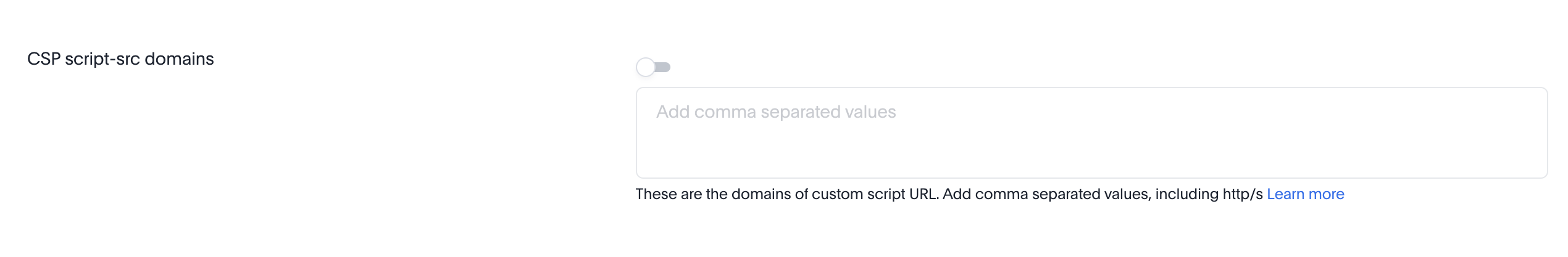 CSS script-src domain
